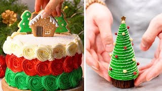 クリスマスケーキの飾るアイデアを作る方法 | Cake Tutorial for Holiday | Top Yummy Japan