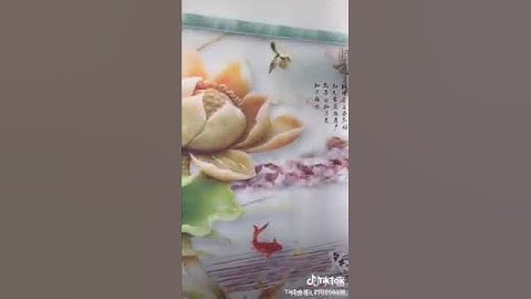 Máy vẽ tranh tường tự động vẽ tranh hoa sen đá 3D – Vẽ tranh nghệ thuật cực đẹp LH Zalo 0799110022