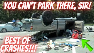 Best of CAR CRASHES (February)-Bad drivers,Driving fails -ROAD RAGE, KARMA COP, TRUCK CRASH