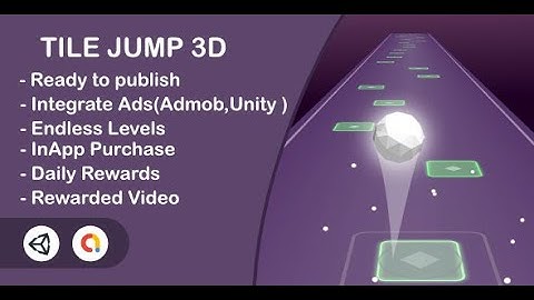 Tile Jump 3D (Unity Complete+Admob+Android+iOS)