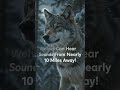 The Secret Power of Wolves Will Shock You 🐺 #shorts #science #facts