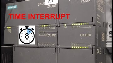 Timed interrupt S7 200 Microwin Smart SIEMENS PLC