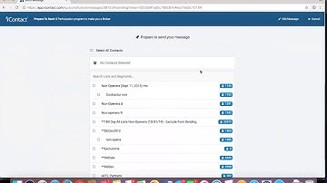 How to Send icontact Emails