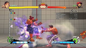 Ultra Street Fighter IV - Ryu - Solar Plexus, Shoryuken, FADC, Ultra 1 (with Keyboard)