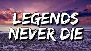 Legends Never Die (Lyrics) Ft. Against The Current [4k]