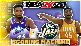 DONOVAN MITCHELL BUILD IN NBA 2K20! | How to build a Scoring Machine In NBA2K20!