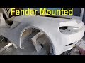 Fender Mounted - Homemade DIY Widebody Fender