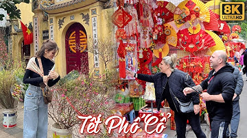 Không Khí Đón Năm Mới Ngập Tràn Chợ Tết Hàng Lược | Chợ Hoa Hàng Lược 2025 Tết Hà Nội 2025