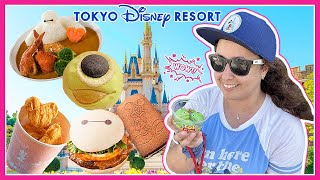 Trying TOKYO DISNEY Snacks! Prices, Locations, Rating & MORE!