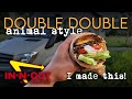 Making In-N-Out's Double Double Animal Style Burger from My Van