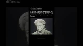 Eleanor Roosevelt dismisses Frank Lloyd Wright's verdict on America (Mike Wallace, 1957) #Shorts