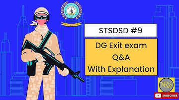 STSDSD   D G Shipping  Exit exam Q&A part 9
