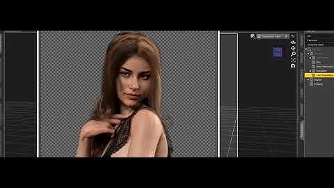 Daz Studio How to simulate dforce strand based hair with gravity only.