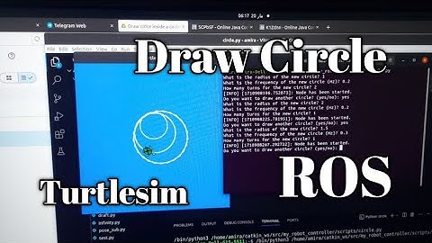 Draw a circle using Turtlesim - ROS