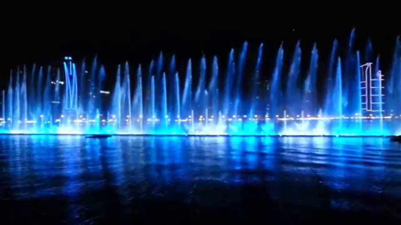 Al Majaz Waterfront Fountain in Sharjah