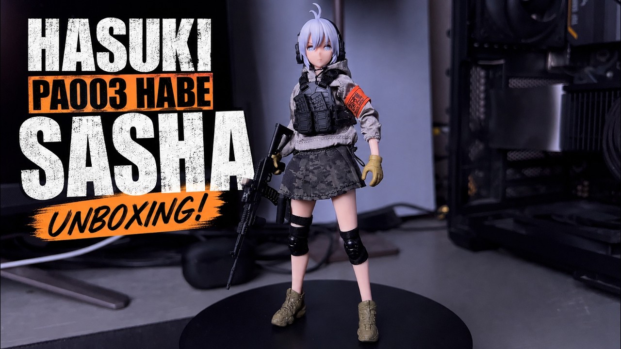 HASUKI PA003 HABE SASHA 1/12 Unboxing 🔥 Pocket Art Series Review