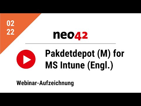 Intune software distribution with ready-made software packages - neo42 Paketdepot (M) for Intune