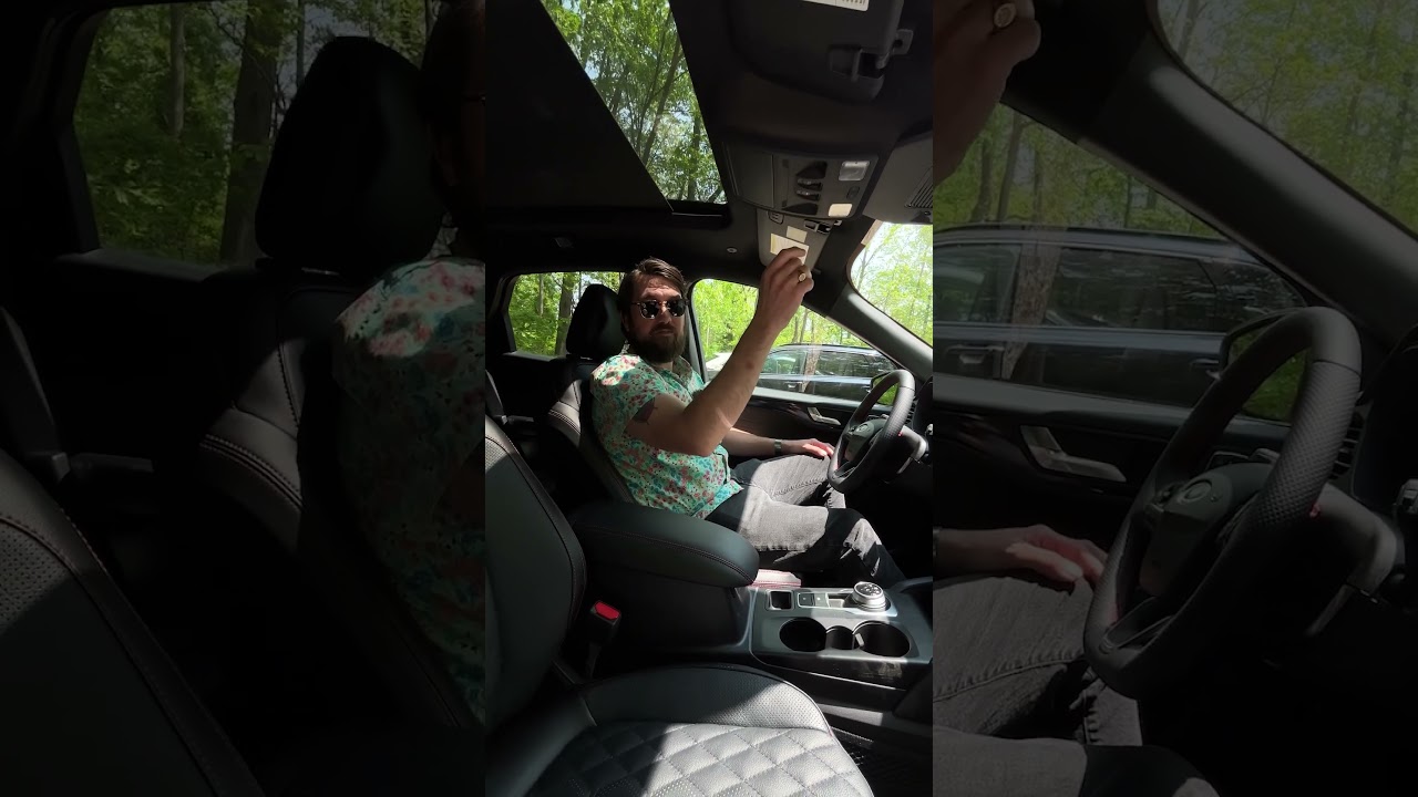 Опциональная панорамная крыша Ford Escape ST-Line 2023 года за 1195 долларов