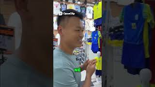 Loja de Futebol Incrível  Compre o que Cabe no Bolso! #china #humor #reels #success #futebol
