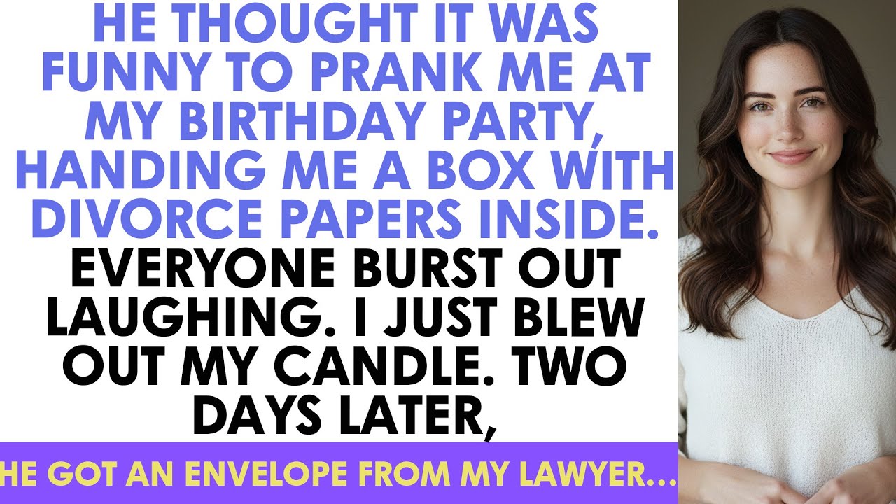 He Thought It Was Funny To Prank Me At My Birthday Party, Handing Me A Box With Div...