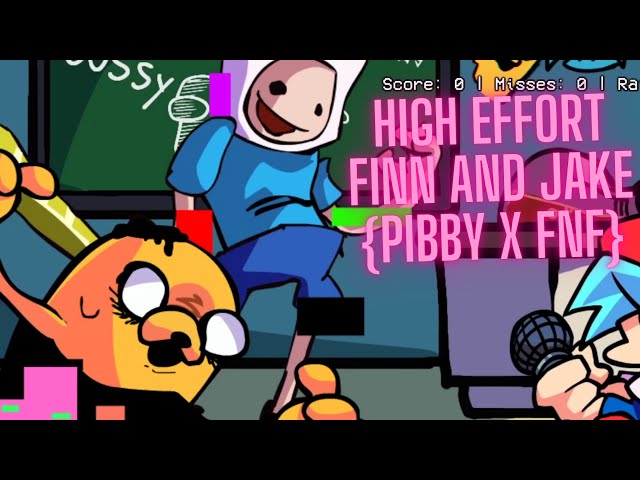 High Effort VS Finn & Jake (PIBBY X FNF) [Friday Night Funkin'] [Mods]