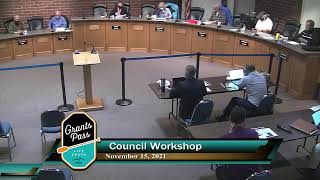 City of Grants Pass Council Workshop November 15, 2021