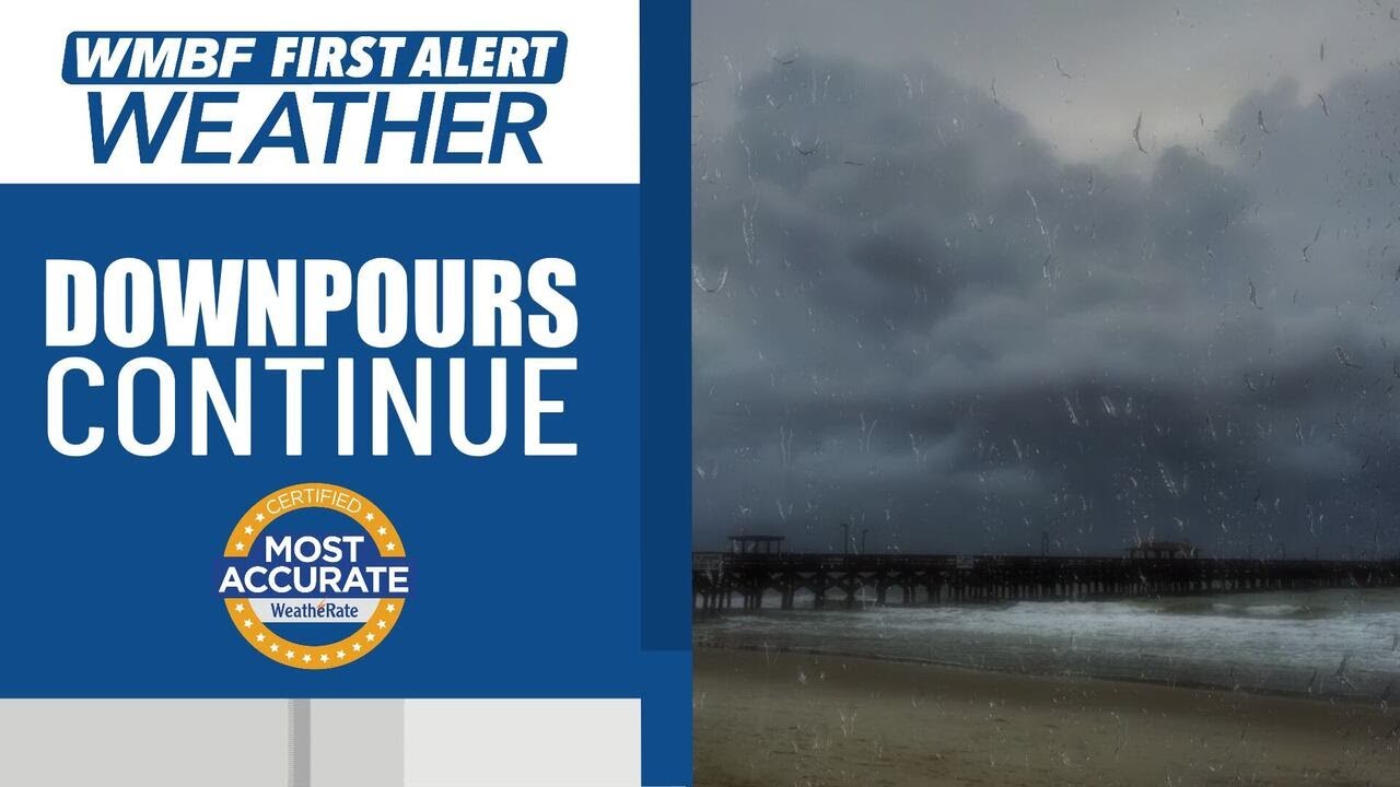 FIRST ALERT: Downpours continue, sunshine returns Wednesday - YouTube