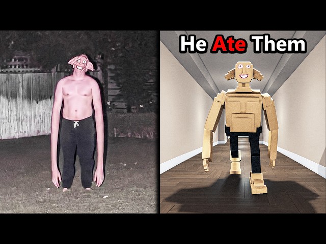 They turned me into a HORROR GAME.. (he ate them)
