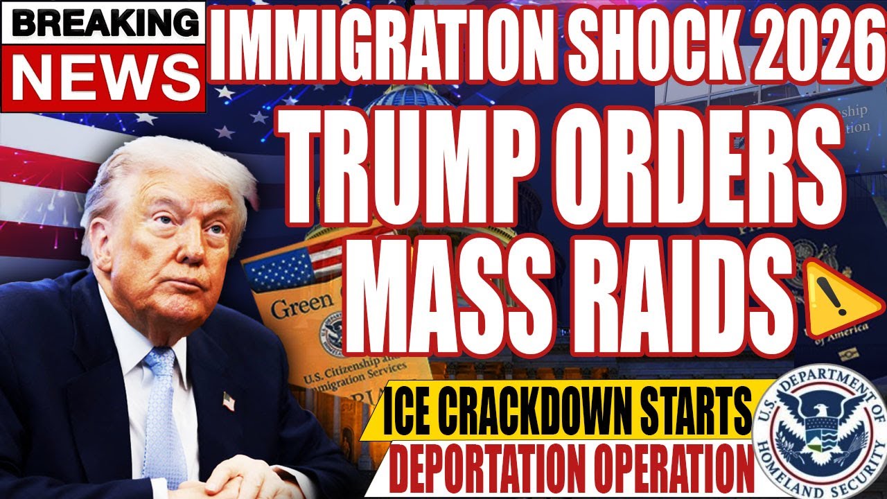 BREAKING ICE Surge 2026 | Трамп и Министерство внутренней безопасности запускают крупнейшую в ист...