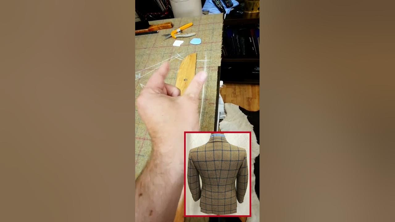 Крой пиджака в клетку // Не допускайте этих ошибок! #bespokeсюжеты ...