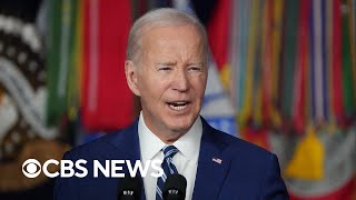 Biden addresses Hawaii wildfires, marks one year of PACT Act