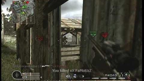 No Scope Across Overgrown