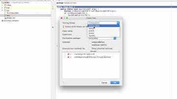 JUnit4 Testing in IntelliJ