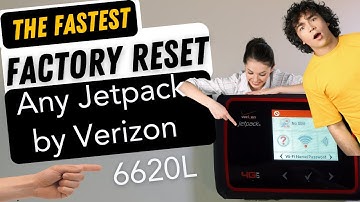 Fastest Way to Reset Any Verizon Jetpack 6620L - Factory Reset Your MiFi