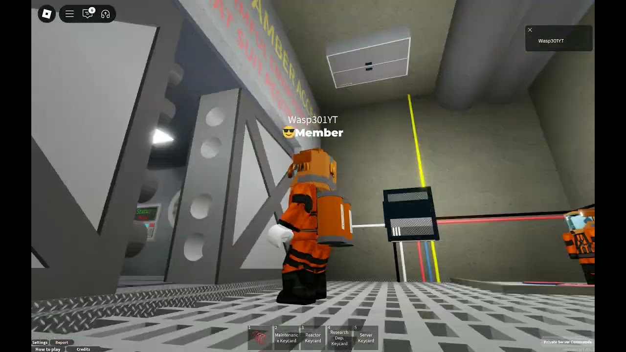 Starting The Core. Roblox Antarctic Energy Core Facility.