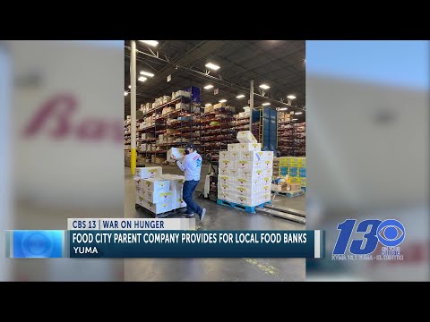 Food city parent company provides food for local food banks