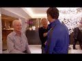 Roger Federer meets his idols Bjorn Borg & Rod Laver
