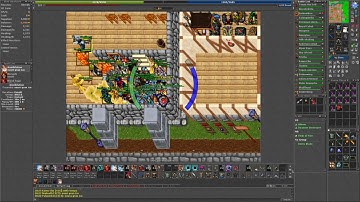 Tibia PVP - 315 EK Redskull Dead (Bad Loot)