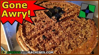 Sprouted Rye Waffle Experiment