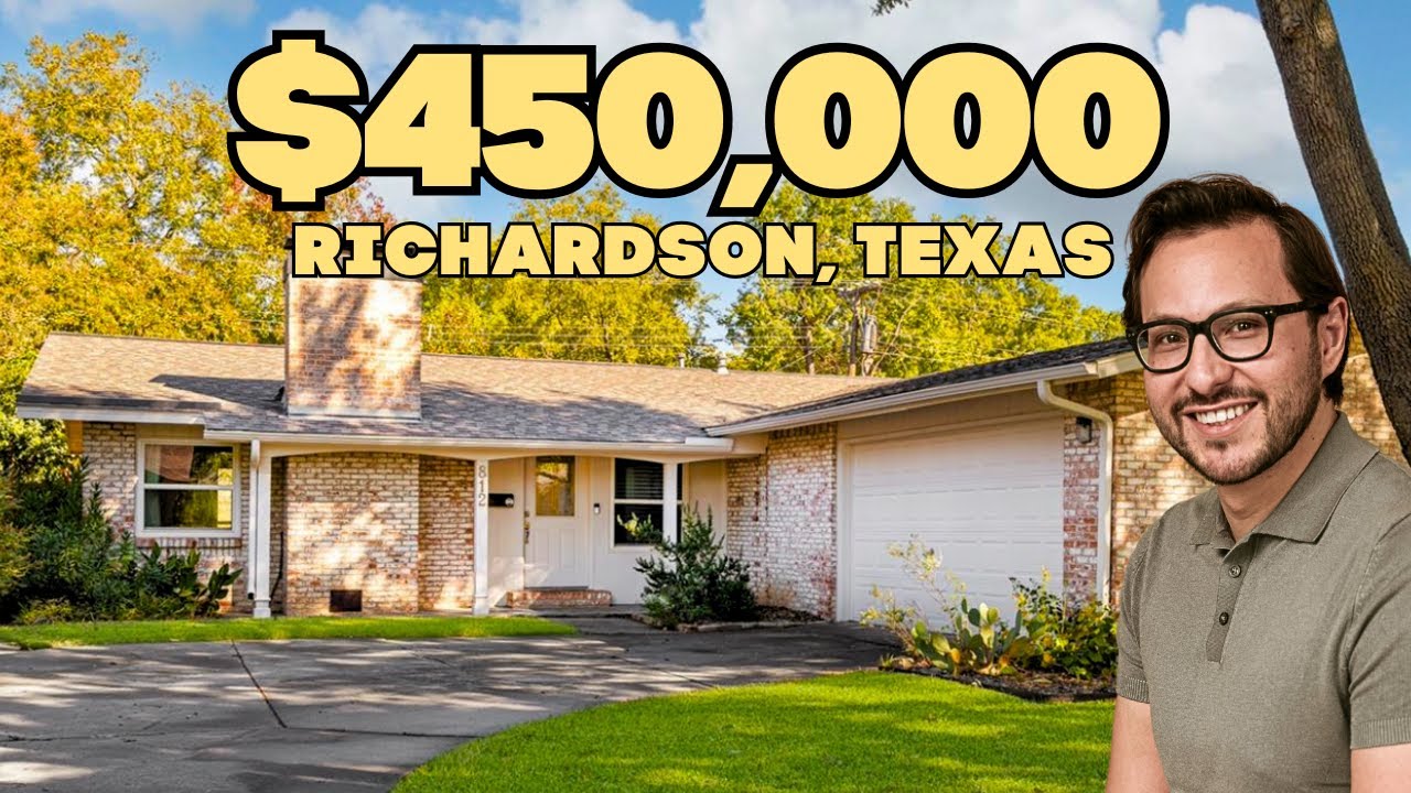 Невероятный дом на продажу в Ричардсоне, штат Техас, всего в нескольких шагах от популярной начал...