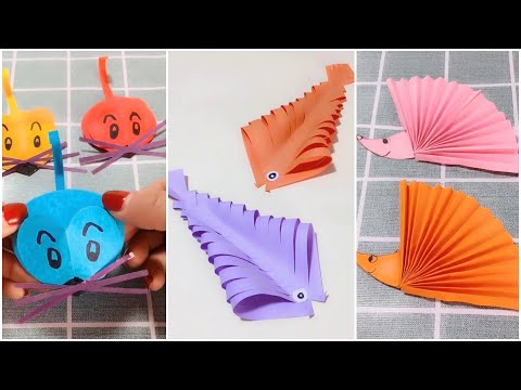Easy Cute Paper Craft Ideas for Kids | Super Cool Paper Crafts and Activities for Kids