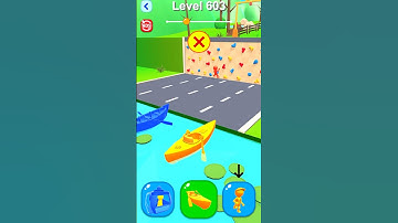 🚣‍♂️🤩💯Shape shifting Gameplay level 603 #games