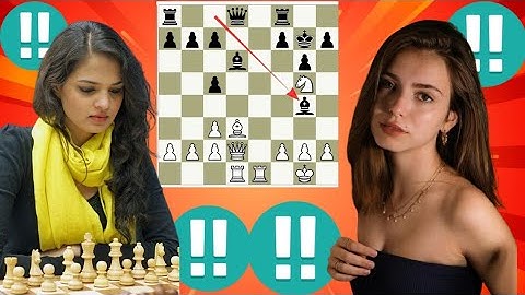 Perfect chess game 105 Tania Sachdev vs Anna Cramling