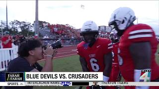 Clay comes back to edge Bishop Kenny in kickoff classic