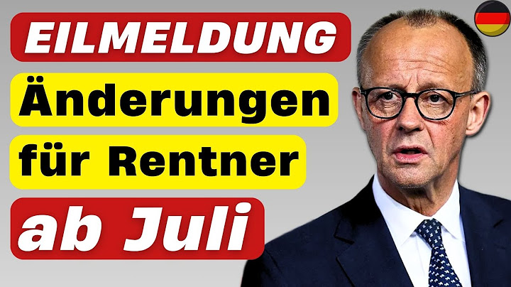 Renten | Wichtige Neuigkeiten: Änderungen für Rentner ab 1. Juli 2025