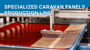 Specialized Caravan panels production line - Gluestream
