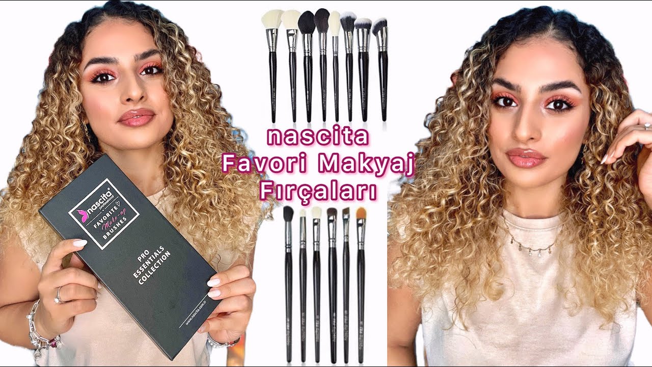 NASCİTA MAKYAJ FIRÇA SETİNİ DENEDİM 🔍😍 NASBRUSHSET38