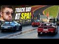 Too much epic racetrack action nrburgring  spa in 1 day