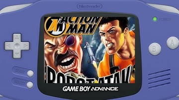 Découverte GBA / ACTION MAN ROBOT ATAK