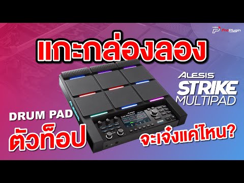 Drum Pad ตัวท็อป! แบรนด์ดัง มีเสียงให้เลือกมากกว่า 8000 เสียง ตอบโจทย์มือกลองIALESIS Strike Multipad